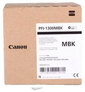 Картридж CANON PFI-1300 MBK матовый черный