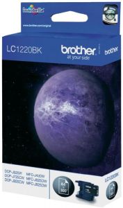 Картридж Brother LC1220BK DCP-J525W/MFC-J430W/MFC-J825DW черный (Black), 300 стр. (5% заполнение)