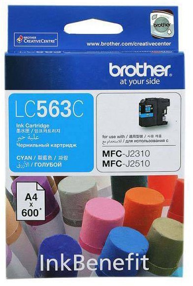 Картридж Brother LC563C MFCJ2510/2310