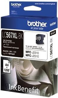 Картридж Brother LC567XLBK MFCJ2510/2310