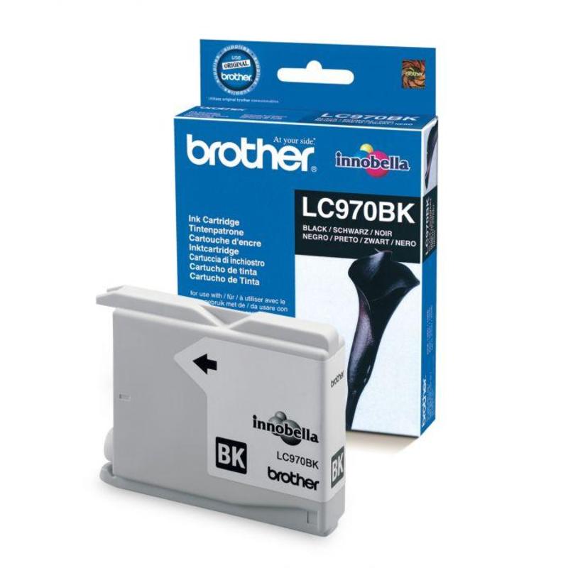 Картридж Brother LC970BK DCP-135C/150C, MFC-235C/260С черный (Black), 350 стр. (5% заполнение)