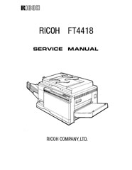 Ремонт копира Ricoh FT 4418 Ремонт копира Ricoh FT 4418