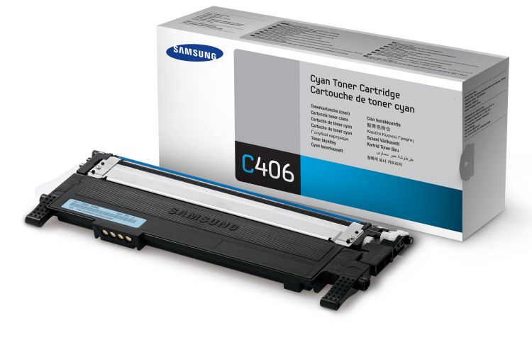 Картридж Samsung CLT-C406S для CLP-360/365/368/CLX-3300/05/SL-C401/406 1.0K Cyan S-print by HP