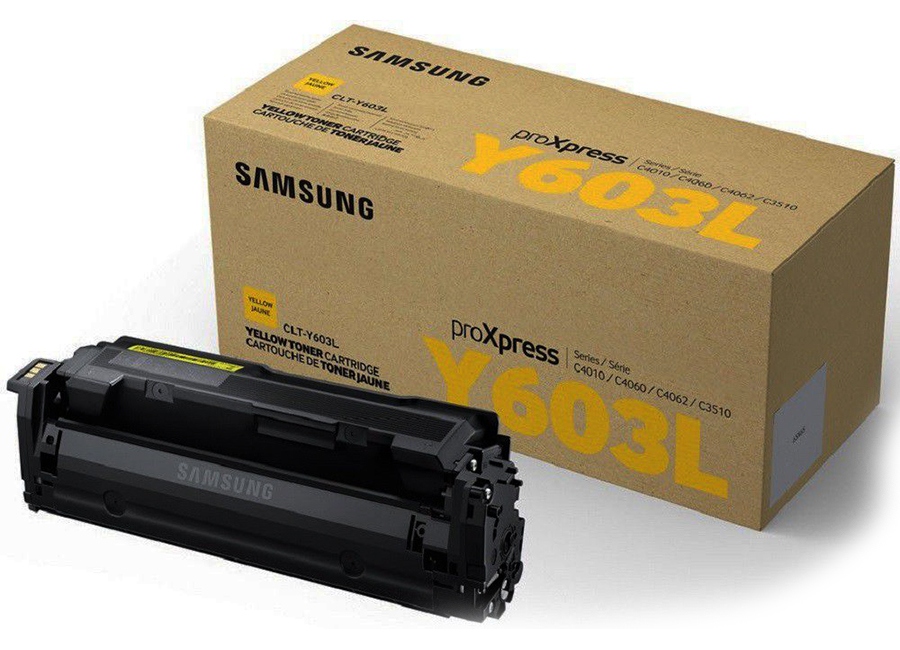 Картридж Samsung CLT-Y603L для SL-C4010 yellow 10K S-print by HP