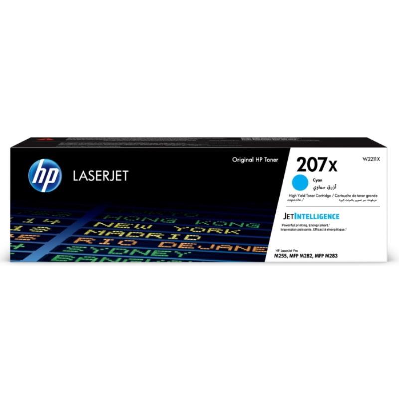 Картридж HP 207X (W2211X) лазерный голубой (2450 стр)