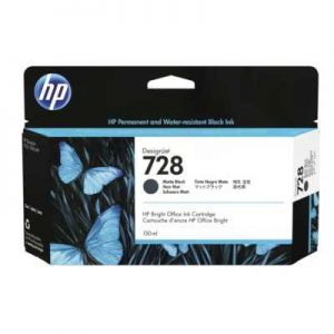 Картридж HP 728 черный матовый (3WX25A)