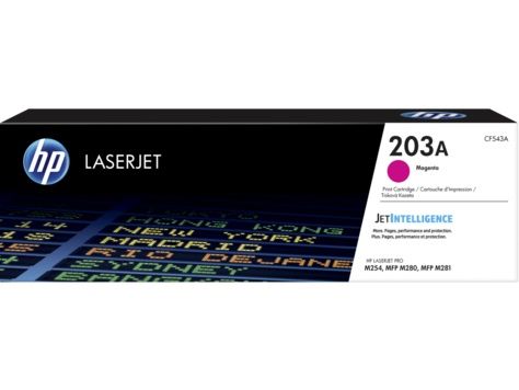 Картридж HP 203A (CF543A) лазерный пурпурный (1300 стр)