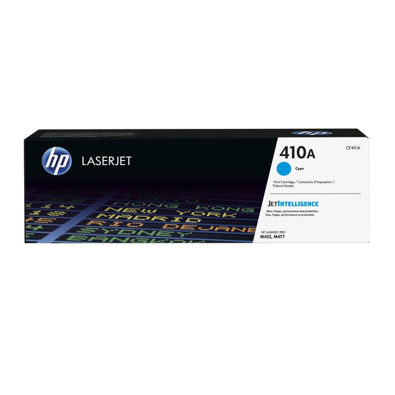Картридж HP 410A (CF411A) лазерный голубой (2300 стр)