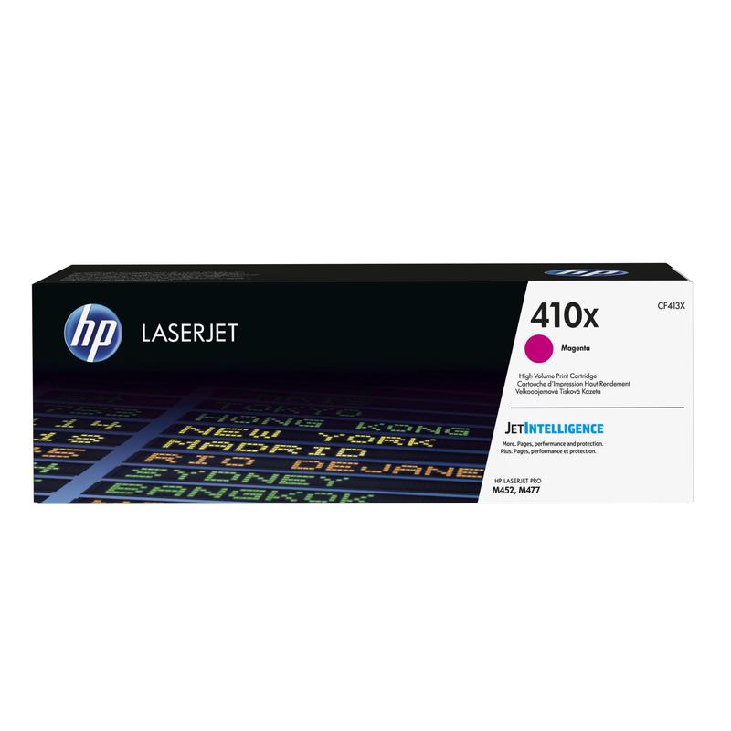 Картридж HP 410X (CF413X) лазерный пурпурный увеличенной емкости (5000 стр)