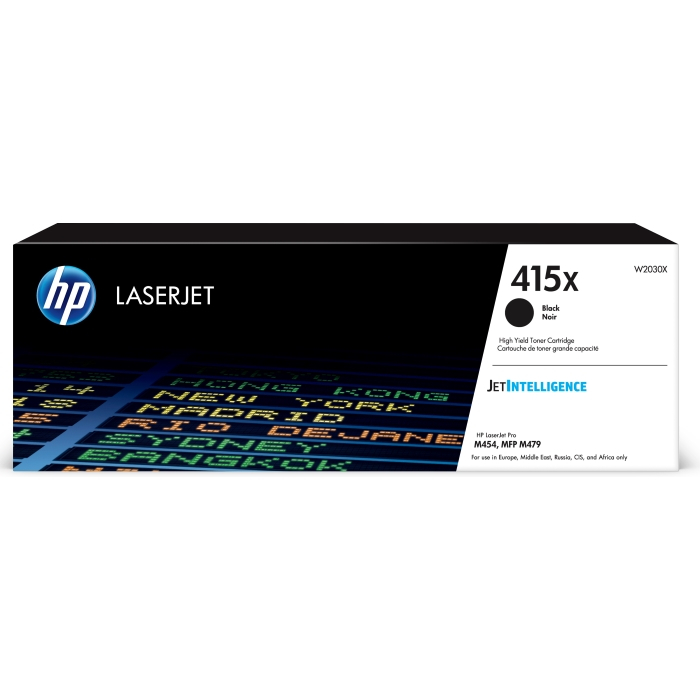 Картридж HP 415X (W2030X) лазерный повышенной емкости черный (7500 стр)