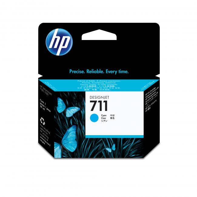 Картридж HP 711 струйный голубой (29 мл)